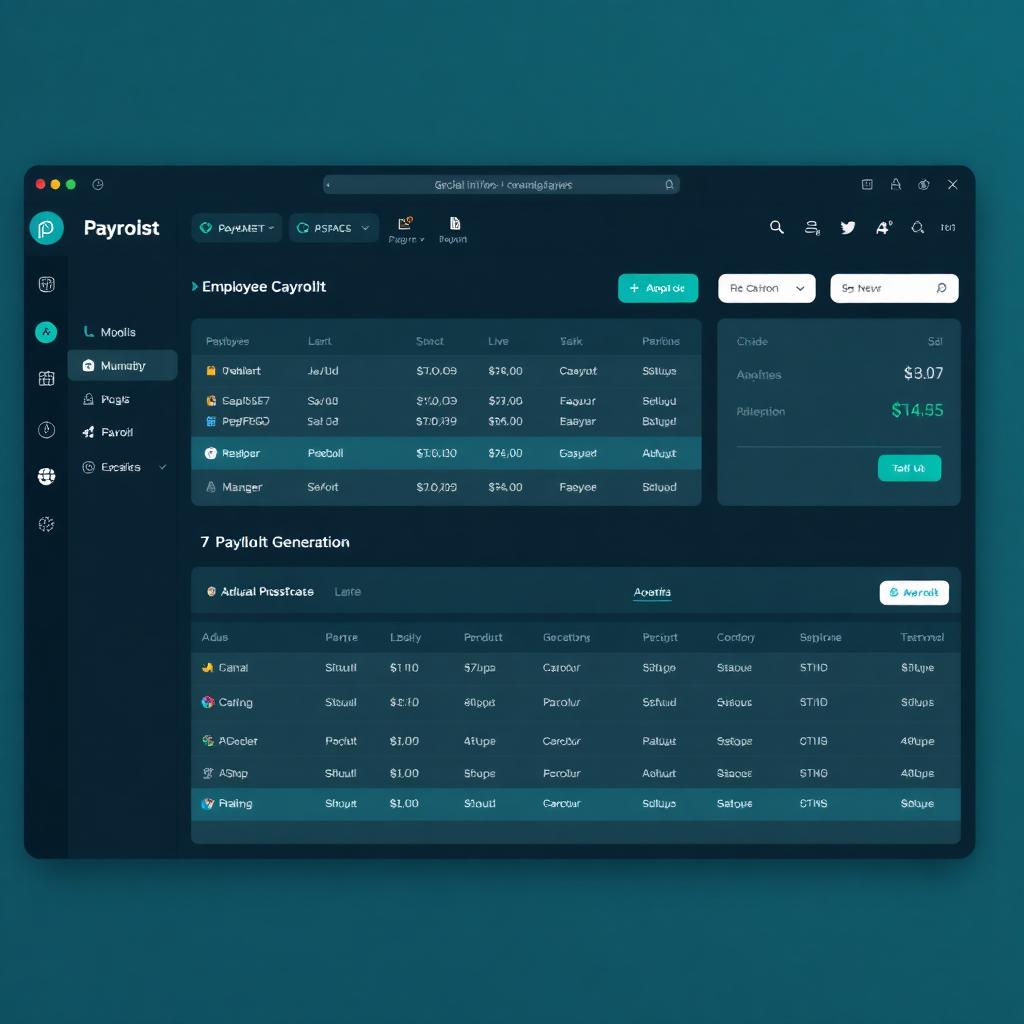 Payroll Management System preview